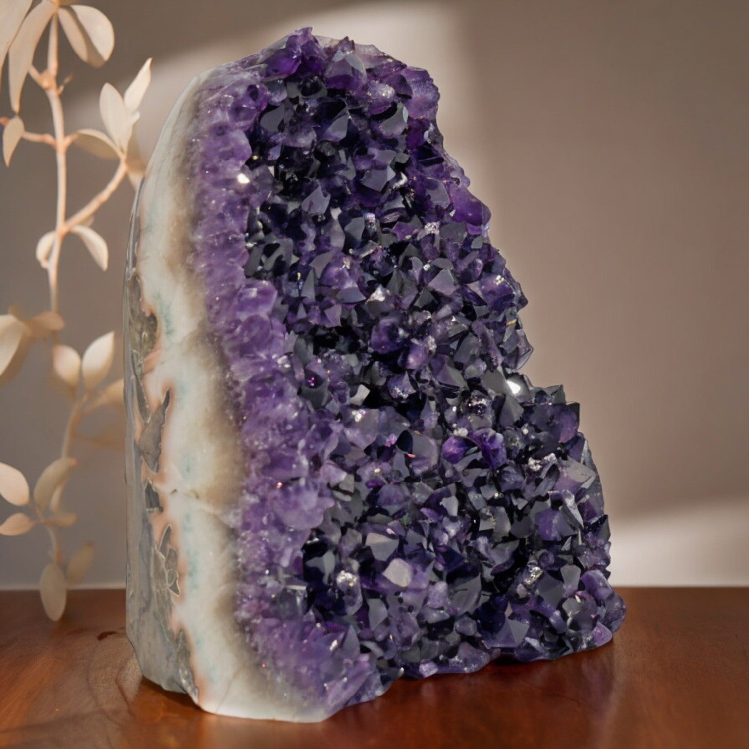 Amethyst Crystal Cluster - 3 to 4 lb