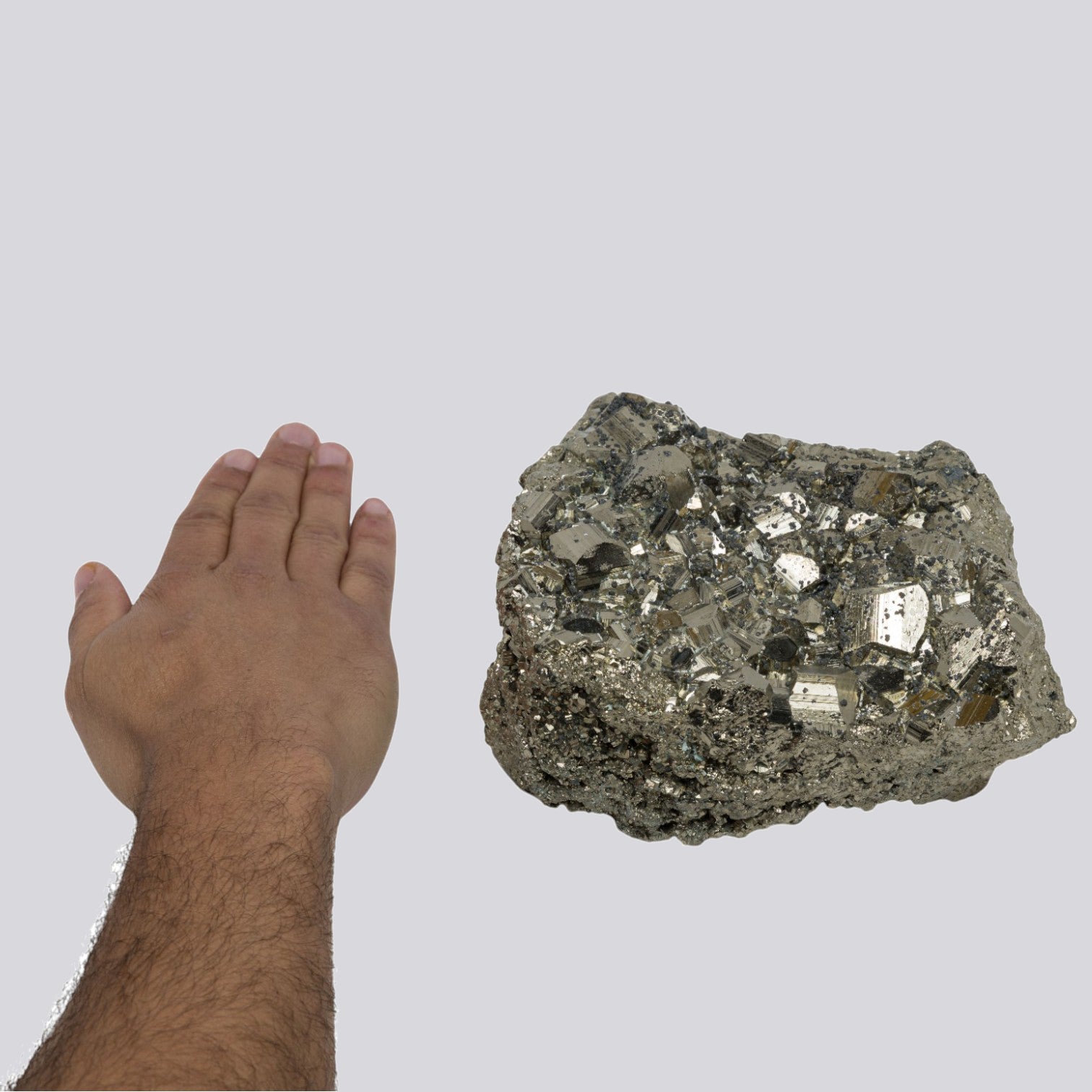 Pyrite Crystal Cluster - 11.53 lb