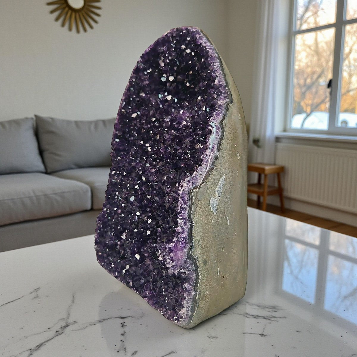 AAA Grade Uruguayan Amethyst Crystal 29.14 lb - Museum Quality