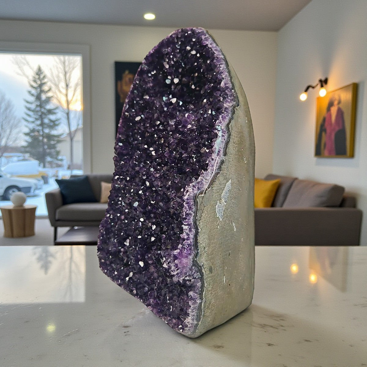 AAA Grade Uruguayan Amethyst Crystal 29.14 lb - Museum Quality