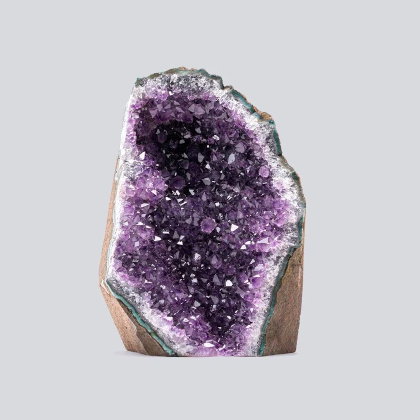 Raw Amethyst Gemstone Rock for sale, Cathedral Amethyst