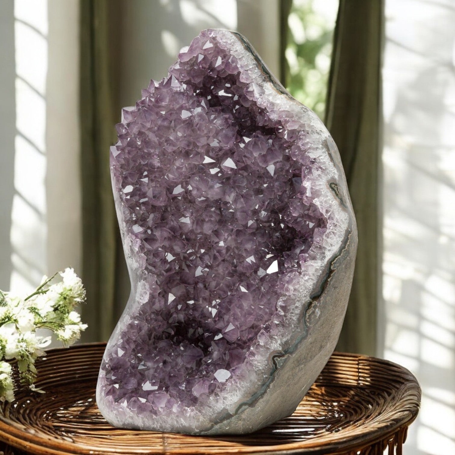 Amethyst Crystal - 21.8 lb