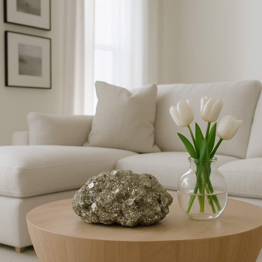 Pyrite Crystal Cluster - 9.57 lb