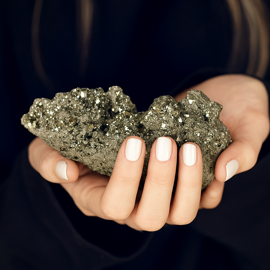 Pyrite Crystal Cluster - 14.46 lb