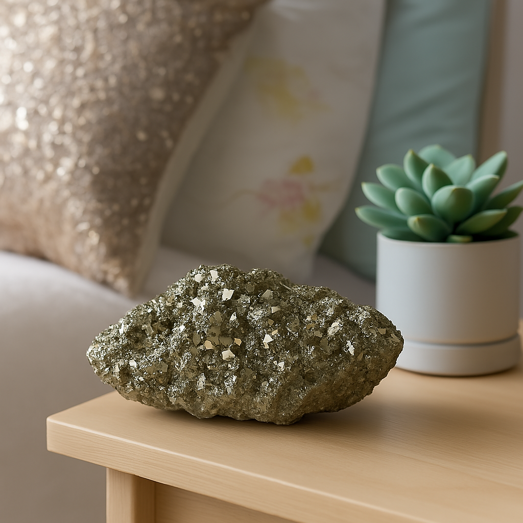 Pyrite Crystal Cluster - 10.22 lb