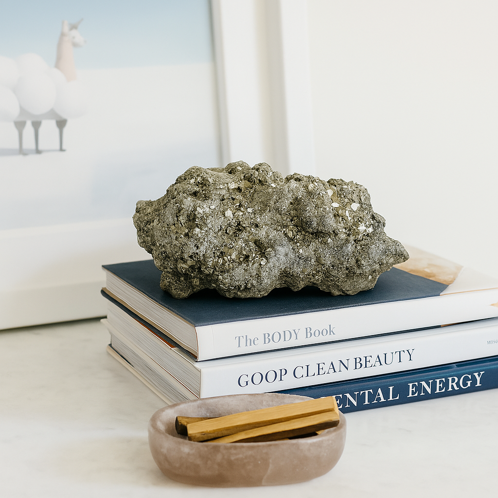 Pyrite Crystal Cluster - 15.89 lb