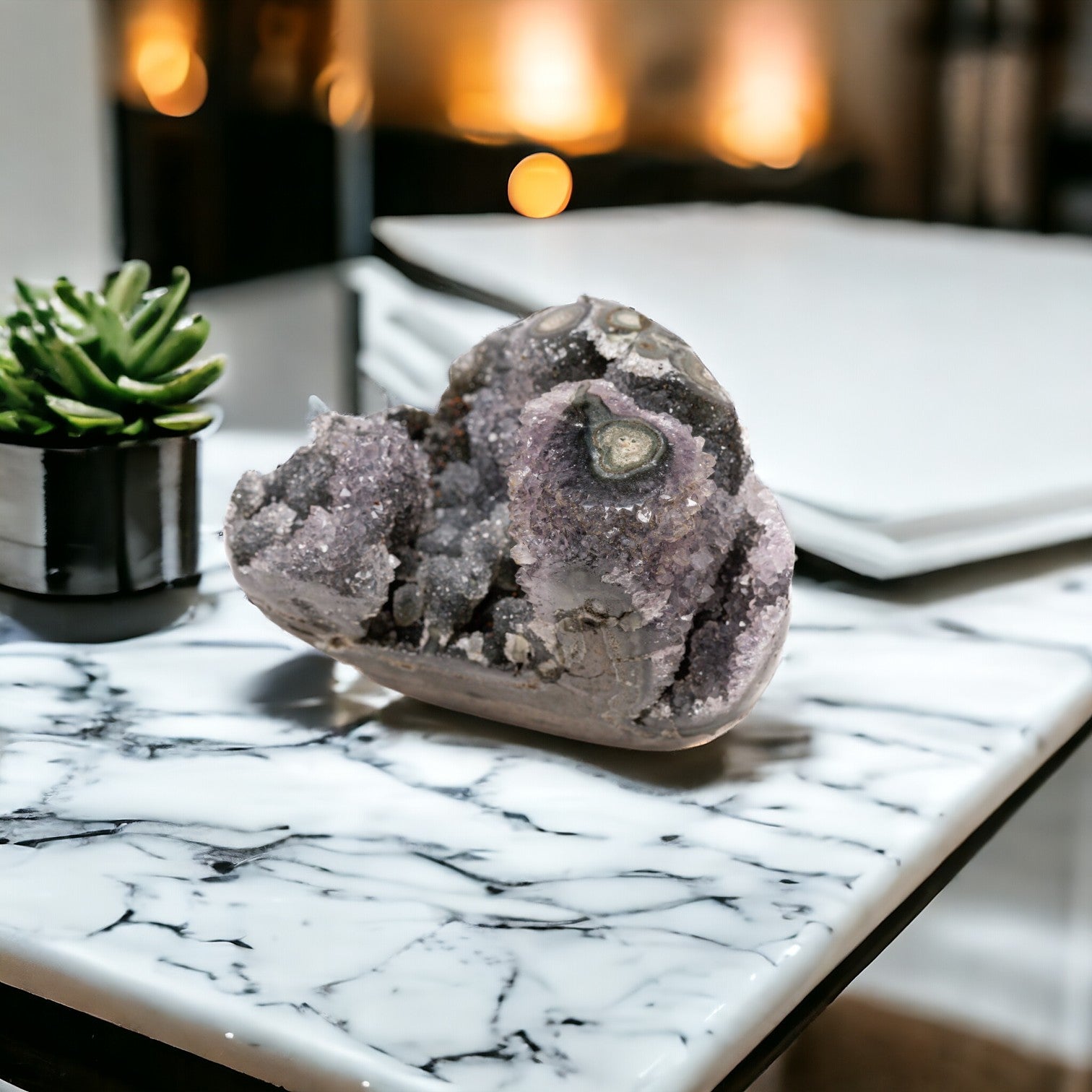 Amethyst Geode - 0.76 lb