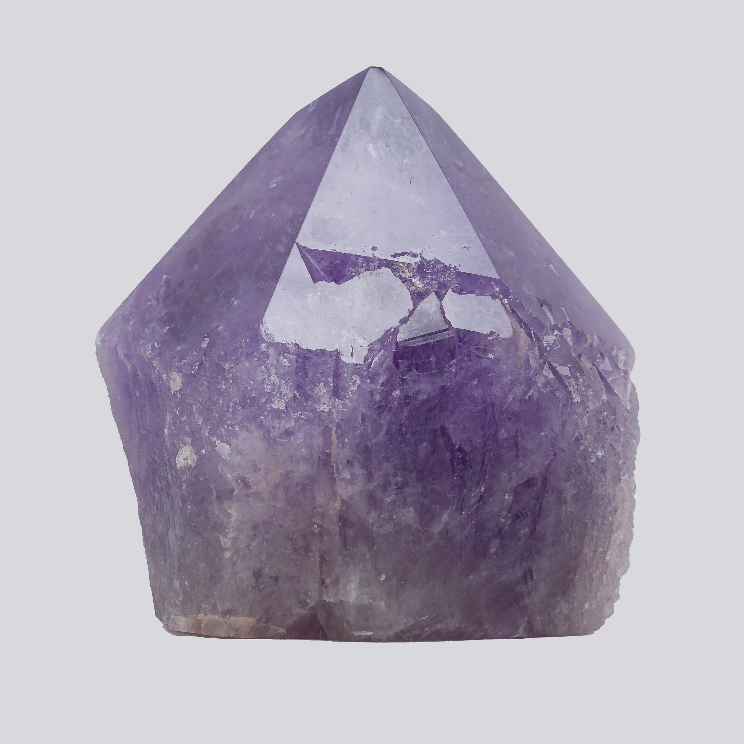 Amethyst Crystal Pointer - 1 to 3.5 lb