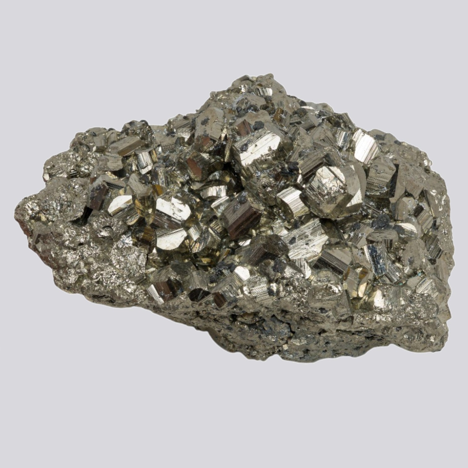 Pyrite Crystal Cluster - 9.57 lb