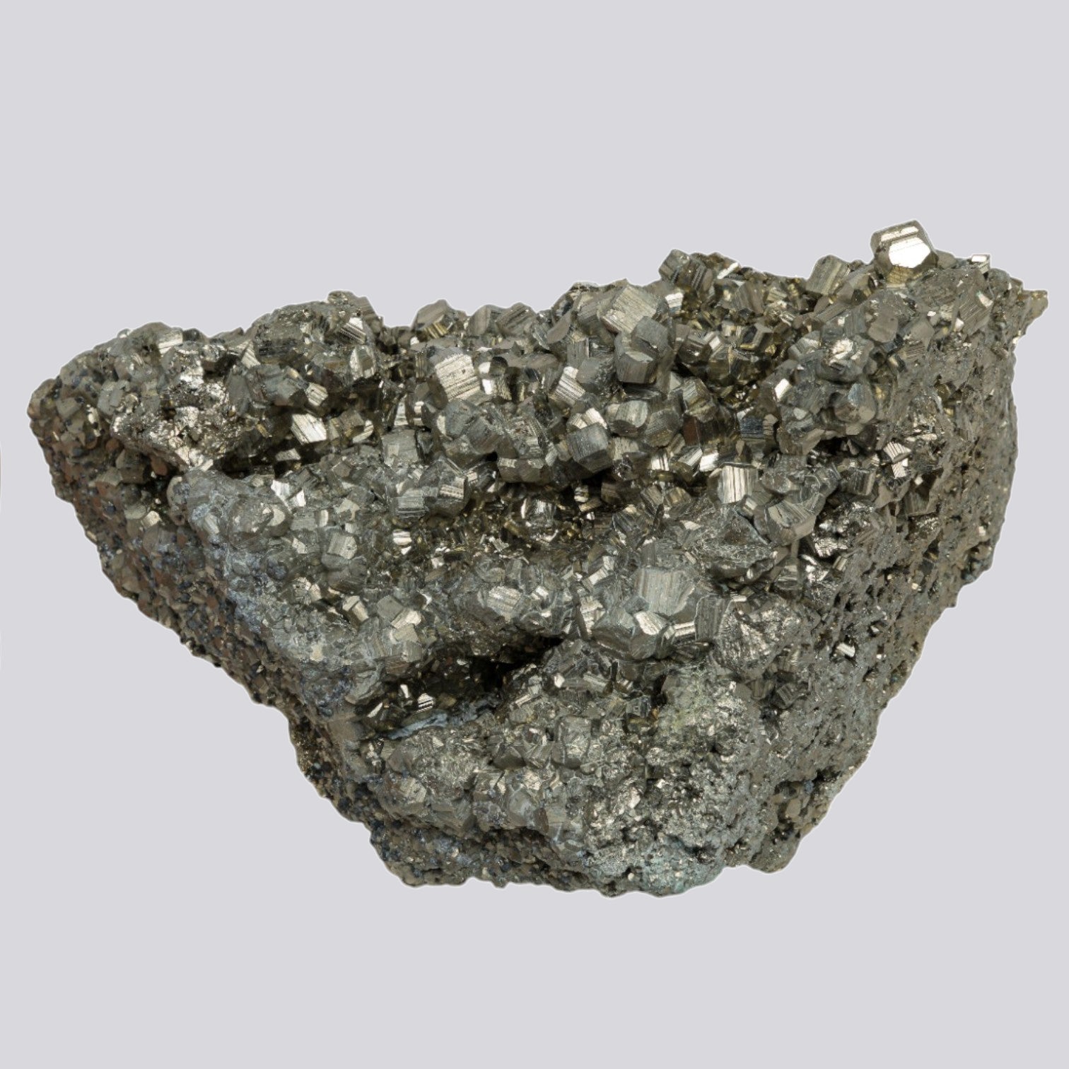 Pyrite Crystal Cluster - 15.89 lb