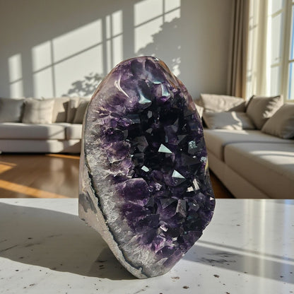 Premium Uruguayan Amethyst Crystal 25.85 lb - Collector Grade