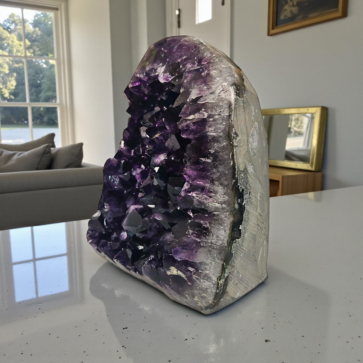 Premium Uruguayan Amethyst Crystal 25.85 lb - Collector Grade