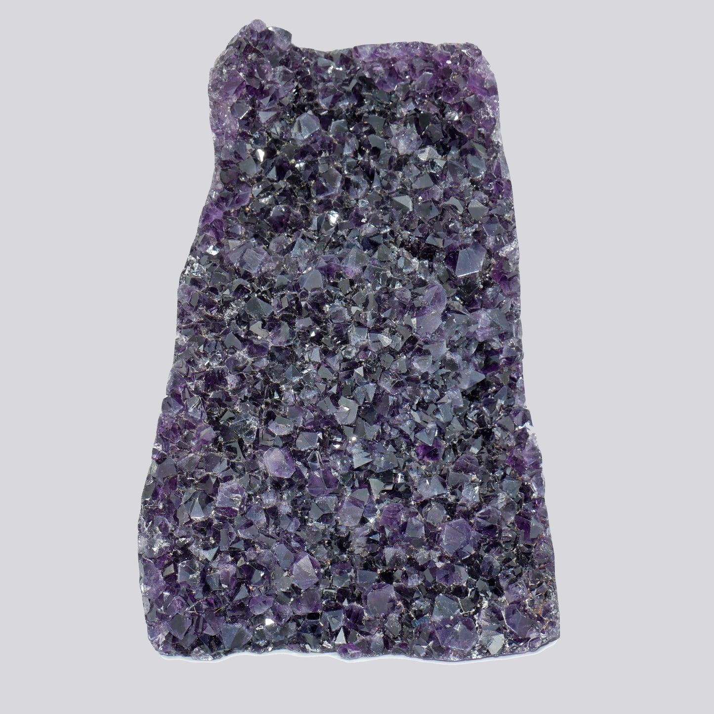 9.54 lbs Large Natural Deep Purple Crystal Cluster Stone from Uruguay