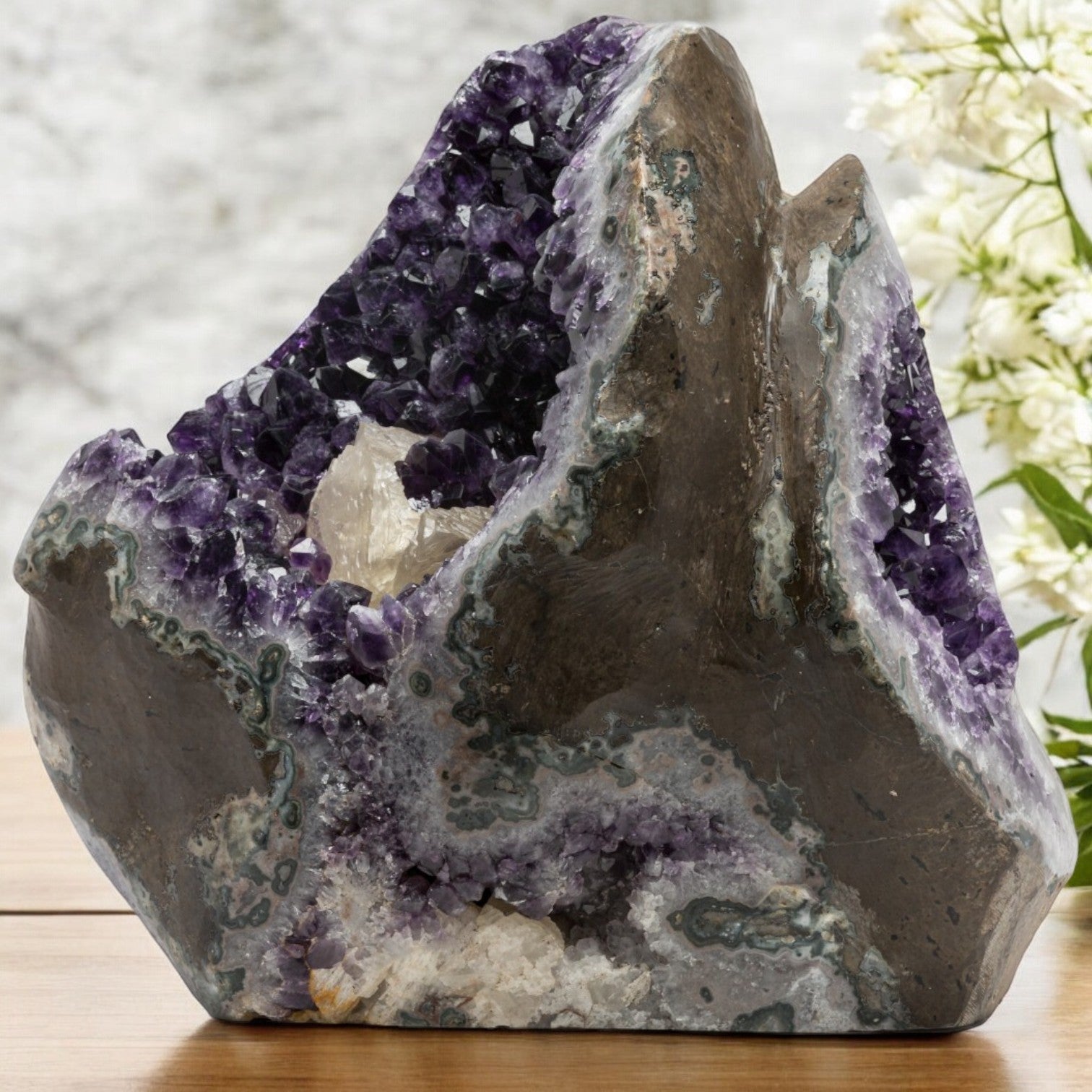 Amethyst Crystal - 77.70 lb