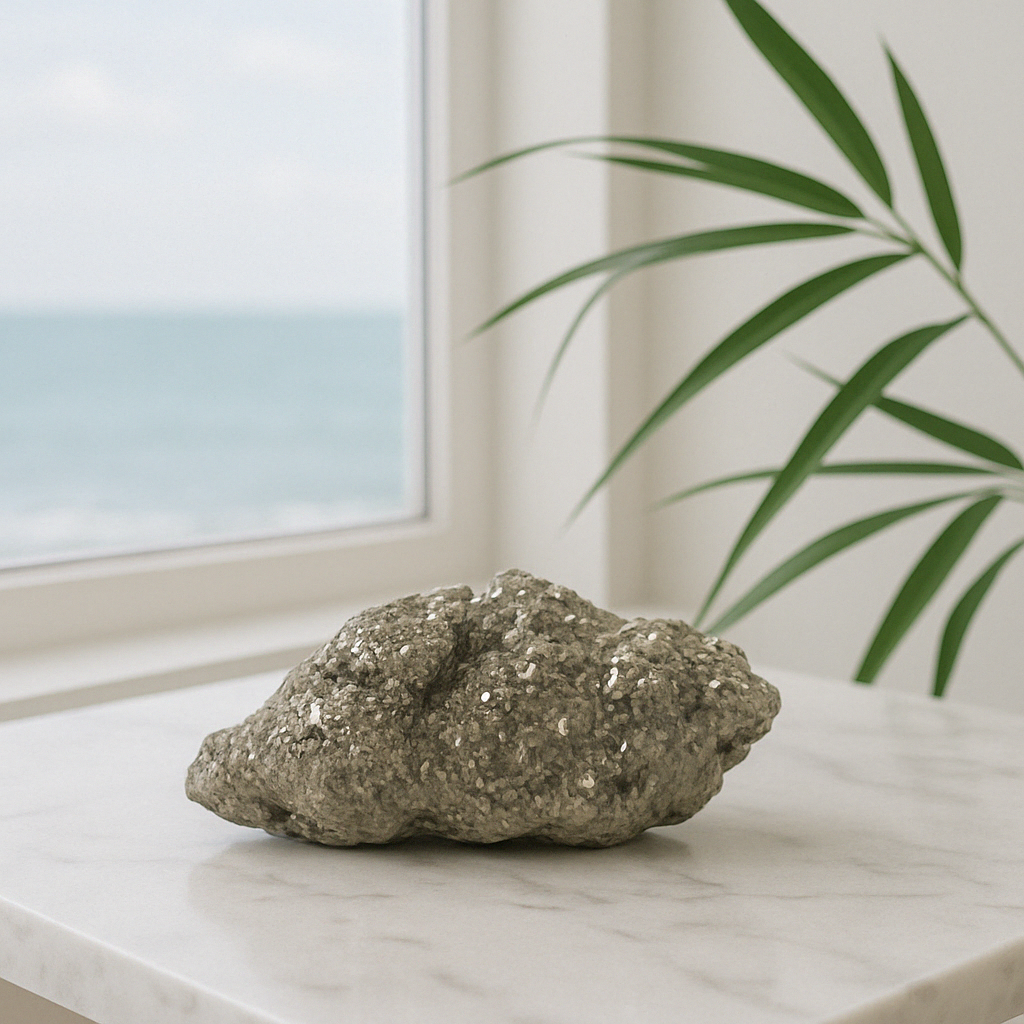 Pyrite Crystal Cluster - 12.31 lb