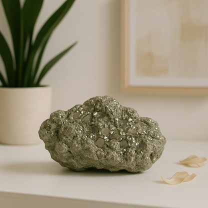 Pyrite Crystal Cluster - 11.53 lb