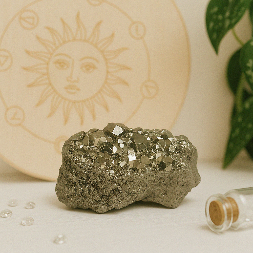 Pyrite Crystal Cluster - 11.53 lb