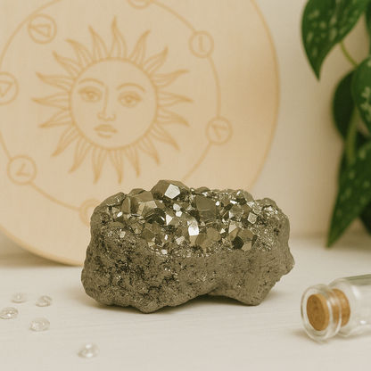 Pyrite Crystal Cluster - 11.53 lb