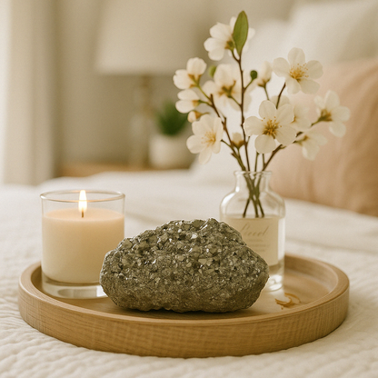 Pyrite Crystal Cluster - 11.53 lb