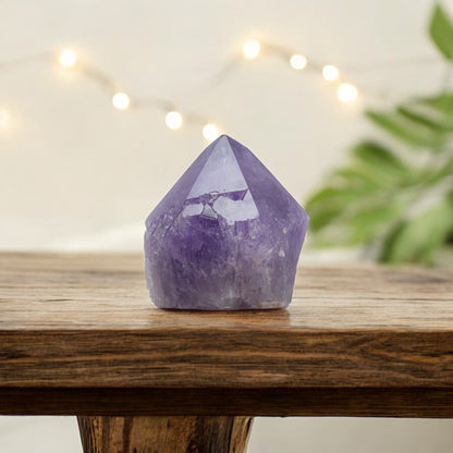 Amethyst Crystal Pointer - 1 to 3.5 lb