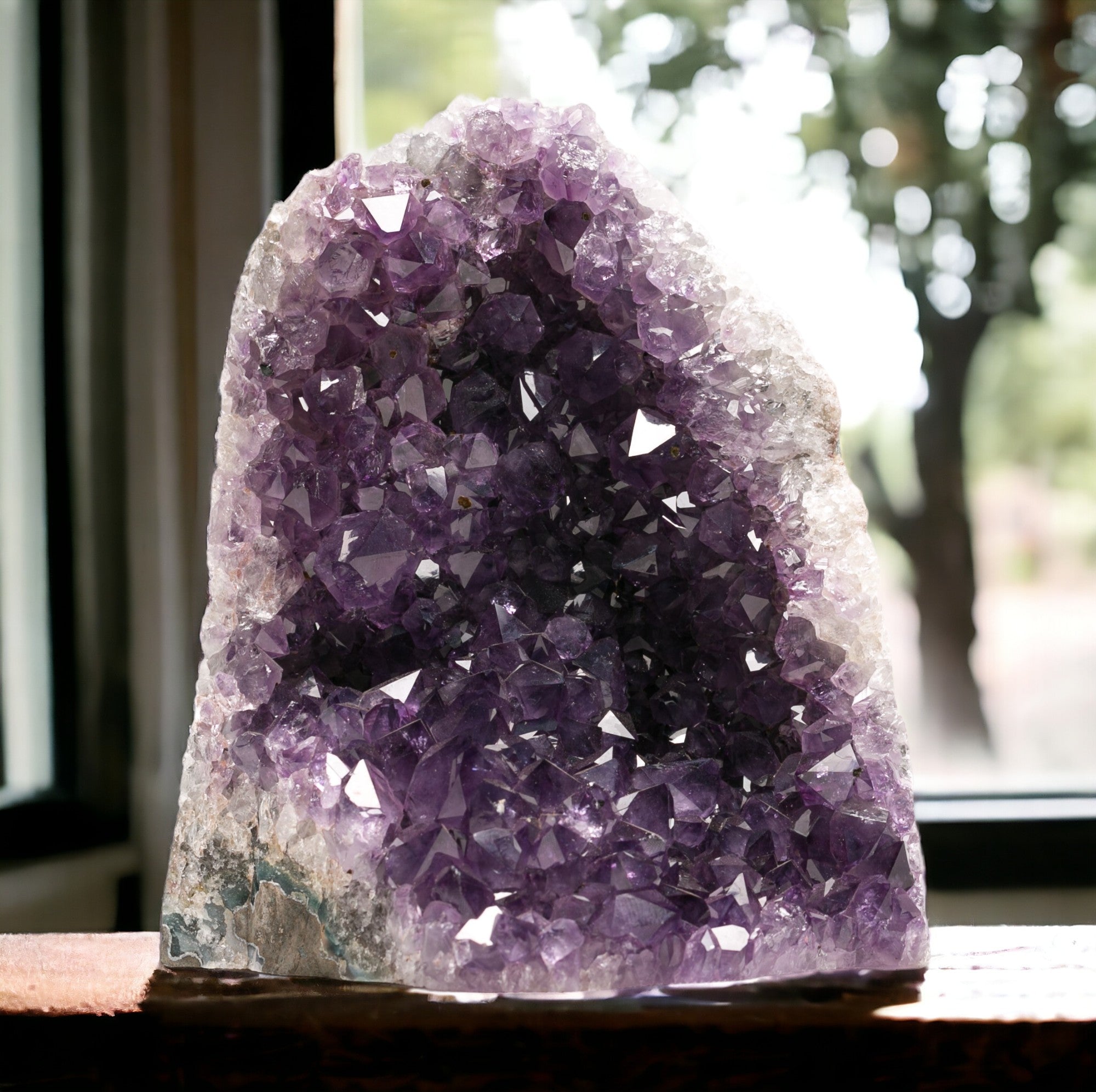 Amethyst Crystal Cluster - 1 to 1.5 lb